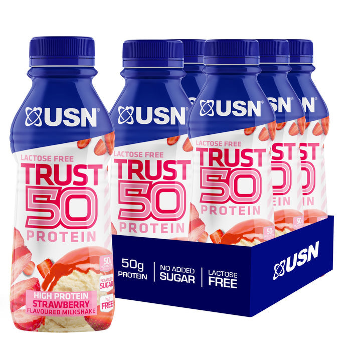 USN TRUST Protein 50 6x500ml Erdbeere