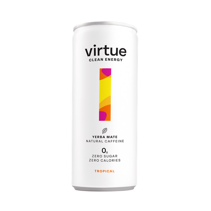 Virtue Yerba Mate - Natural Energy Drink - 12 x 250ml - Health Foods at MySupplementShop by Virtue