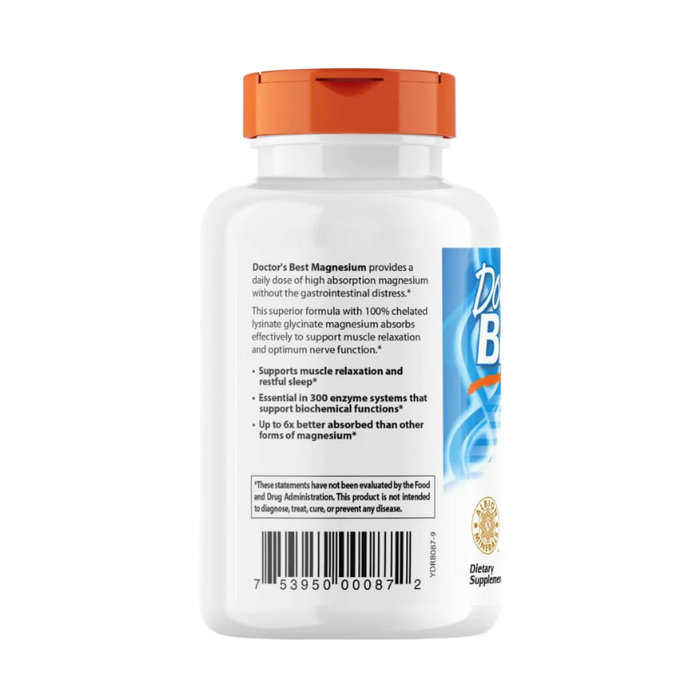 Doctor's Best High Absorption Magnesium 100 mg 240 Tablets