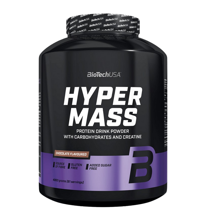 BioTechUSA Hyper Mass, Erdbeere – 4000 Gramm