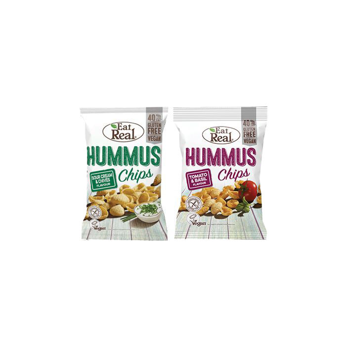 Eat Real Snacks Hummus- 25g x 24