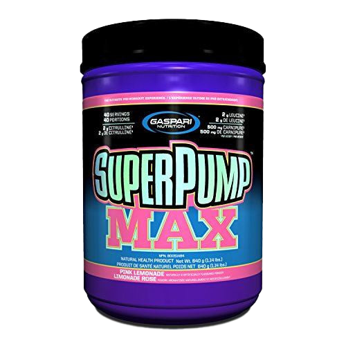 Gaspari Nutrition SuperPump Max 640g Pink Lemonade