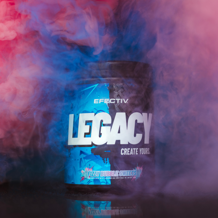 Efectiv Nutrition LEGACY Pre-Workout 380g Fizzy Bubble Sweets