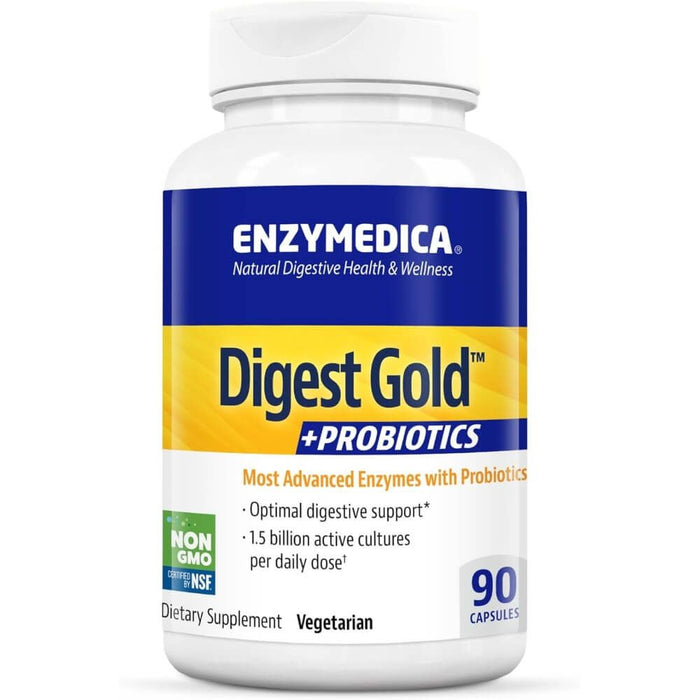 Enzymedica Digest Gold + Probiotics 90 Capsules - Nutritional Supplement at MySupplementShop by Enzymedica