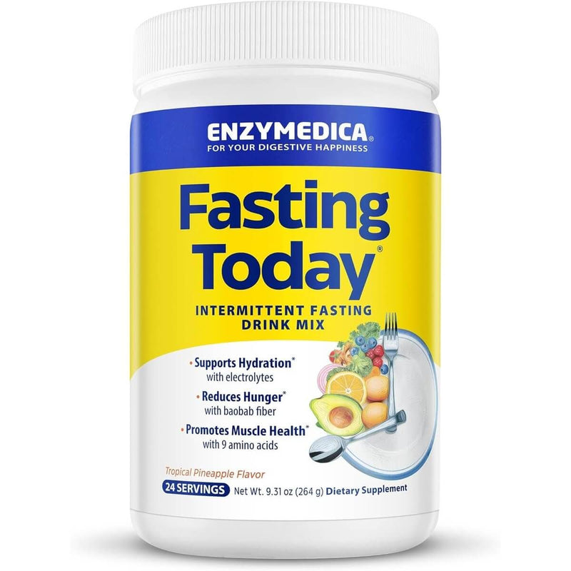 Enzymedica Fasting Today 264g Topical Pineapple Flavour | Premium Sports Nutrition at MYSUPPLEMENTSHOP.co.uk