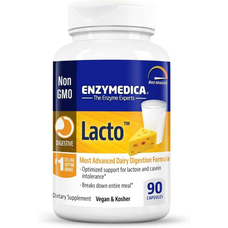 Enzymedica Lacto 90 Capsules Best Value Nutritional Supplement at MYSUPPLEMENTSHOP.co.uk