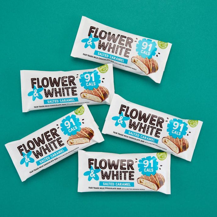 Flower&White Meringue Bar 12x20g