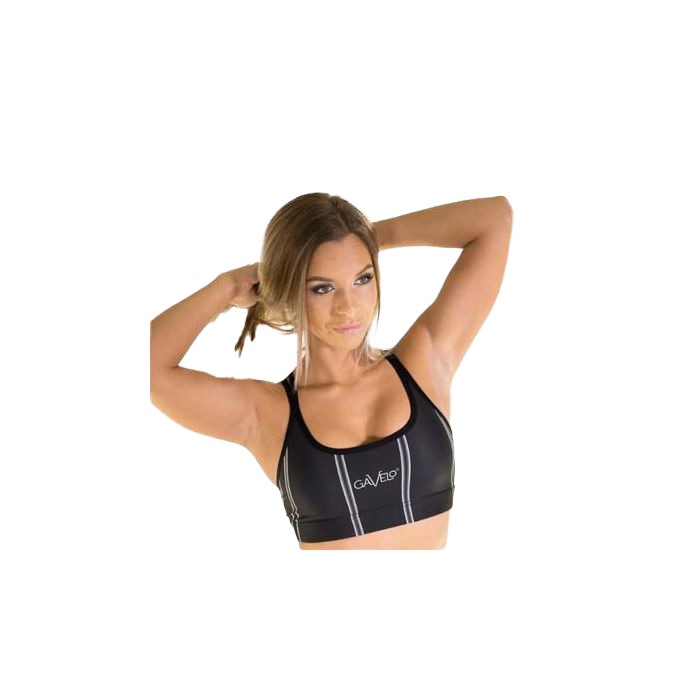 Gavelo Sports Bra Liquorice