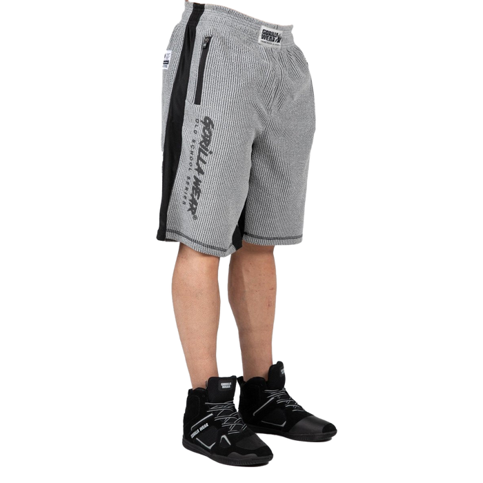 Gorilla Wear Augustine Old School Shorts - Grey