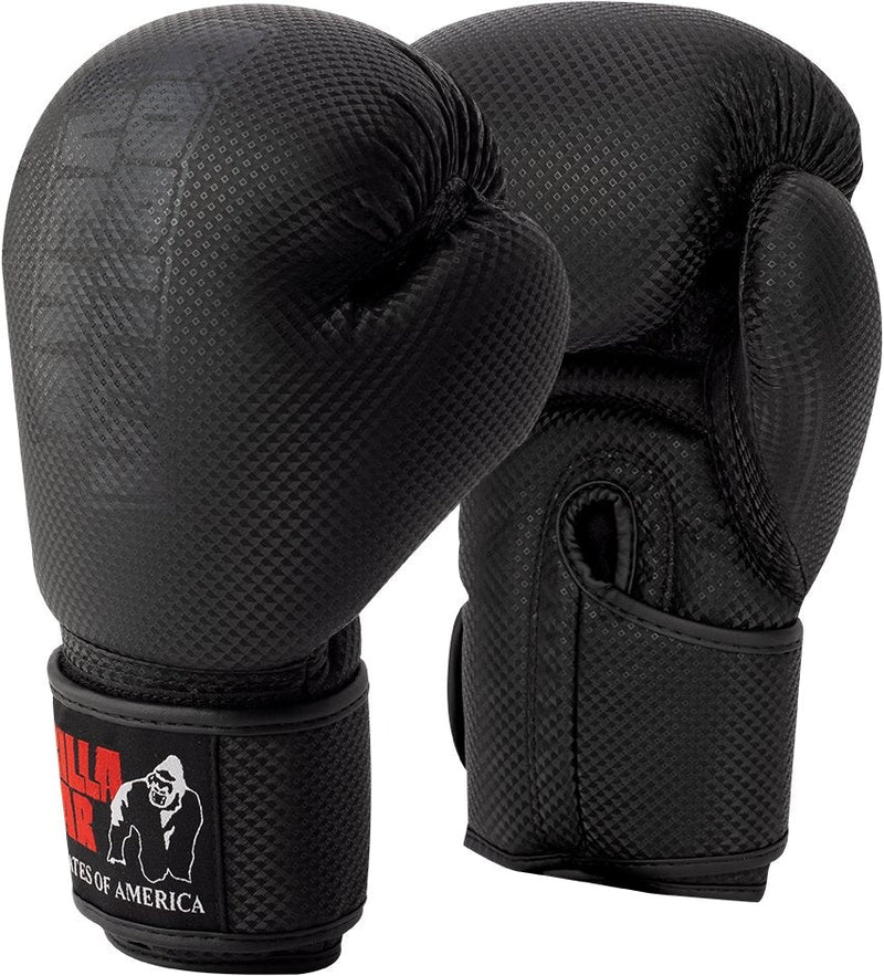 Gorilla Wear Montello Boxing Gloves - Black