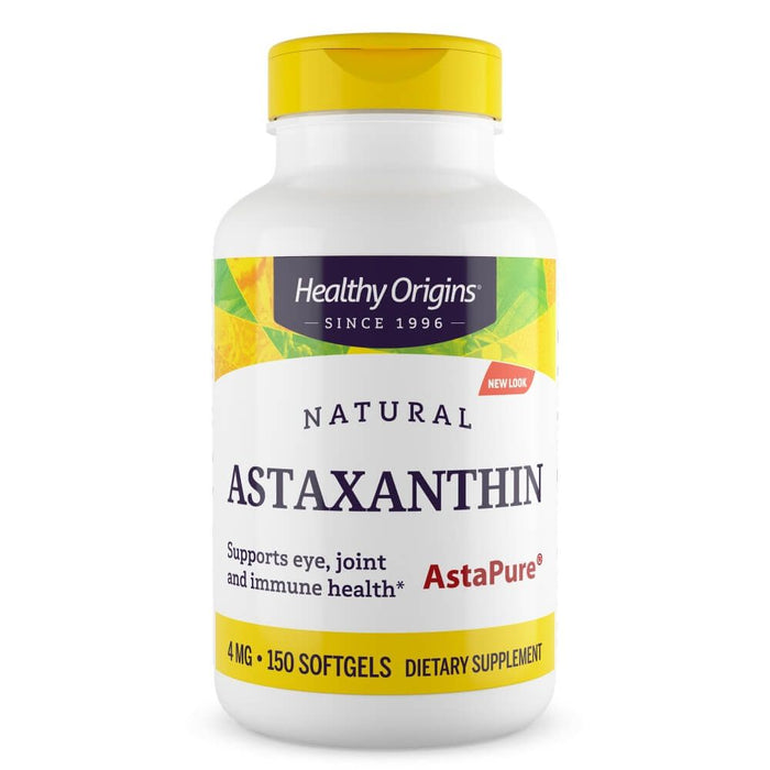 Healthy Origins Astaxanthin 4mg 150 Softgels - Brain & Memory at MySupplementShop by Healthy Origins