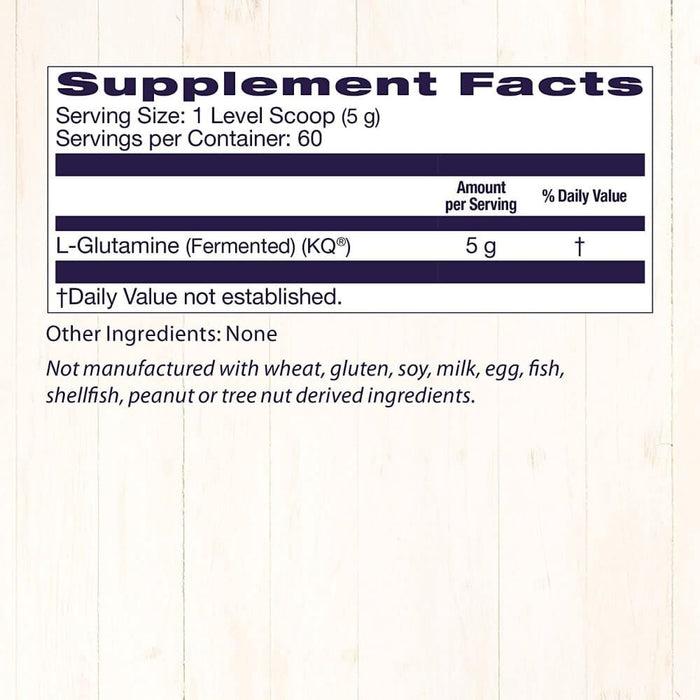 Healthy Origins L-Glutamine (American-Made) 10.6oz (300g) - Muscle Health at MySupplementShop by Healthy Origins