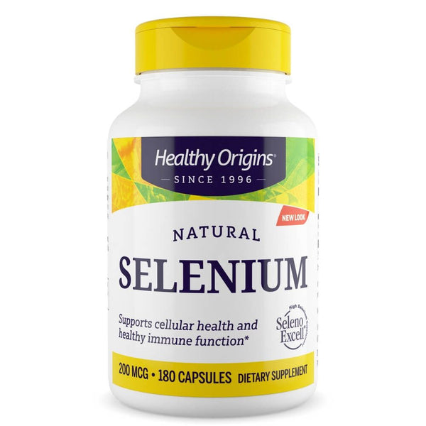 Healthy Origins Selenium 200mcg 180 Capsules - Brain & Memory at MySupplementShop by Healthy Origins