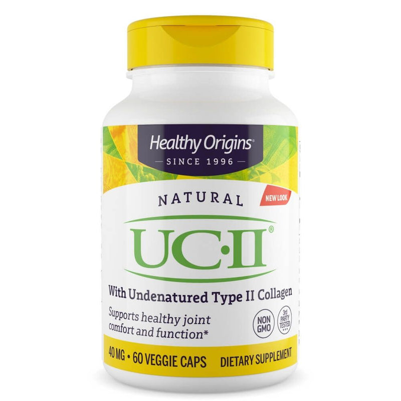 Healthy Origins UC II, Undenatured Type II Collagen 40mg 60 Capsules | Premium Supplements at MYSUPPLEMENTSHOP