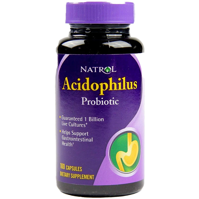 Natrol Acidophilus Probiotic - 100 caps