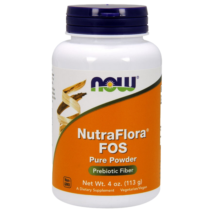 NOW Foods NutraFlora FOS, reines Pulver – 113 g