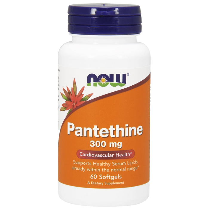 NOW Foods Pantethine, 300 mg – 60 Kapseln