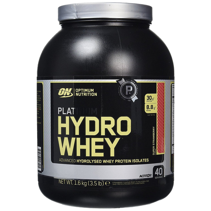 Optimum Nutrition Platinum Hydrowhey, Vanilla Bean - 1600 grams