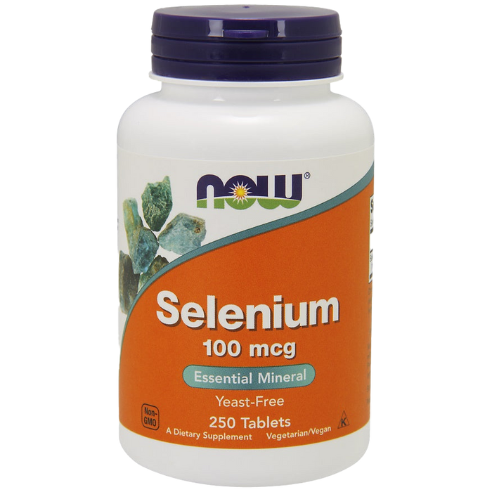 NOW Foods Selenium, 100 mcg – 250 Tabletten