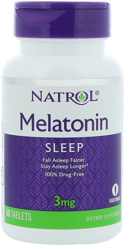 Natrol Melatonin, 3mg - 60 tabs
