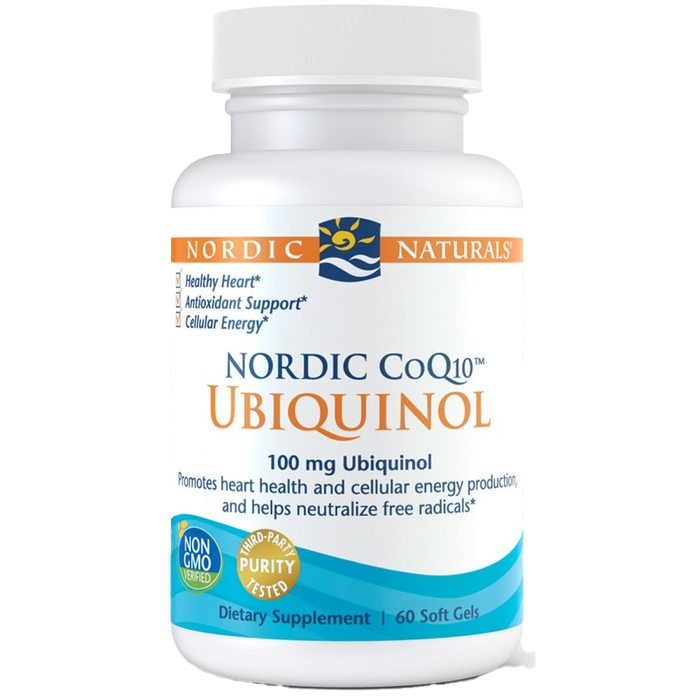 Nordic CoQ10 Ubiquinol, 100 mg – 60 Kapseln