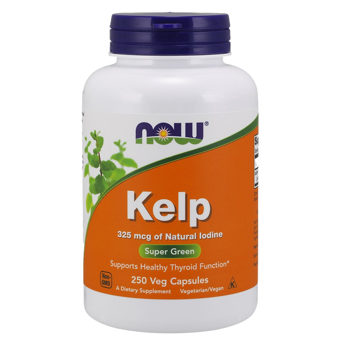 NOW Foods Kelp, 325 mcg – 250 Kapseln