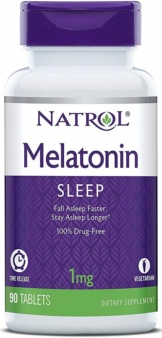 Natrol Melatonin Time Release, 1mg - 90 tabs