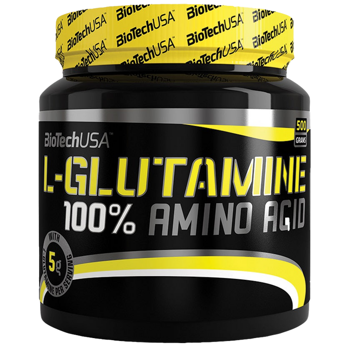 BioTechUSA 100% L-Glutamine, Unflavoured - 500 grams