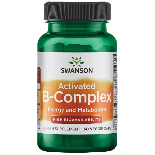 Swanson Activated B-Complex - 60 vcaps