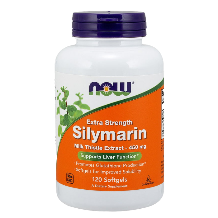 NOW Foods Silymarin Milk Thistle Extract, Extra Strength - 120 softgels