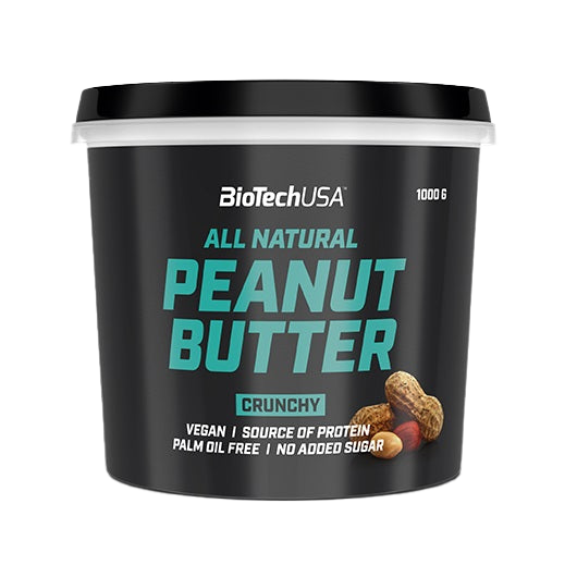 BioTechUSA Peanut Butter, Crunchy - 1000g