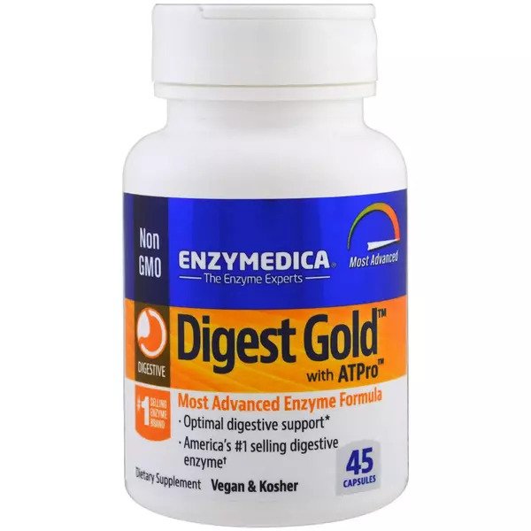 Enzymedica Digest Gold with ATPro - 45 caps Best Value Sports Supplements at MYSUPPLEMENTSHOP.co.uk