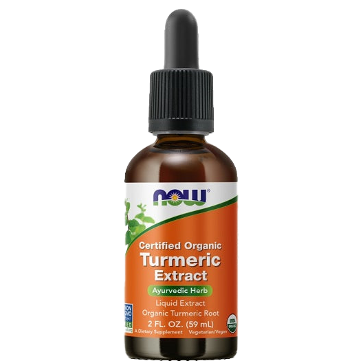 NOW Foods Turmeric Extract Liquid, Organic - 59 ml.