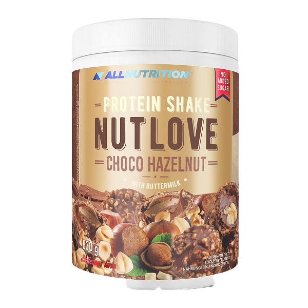 Allnutrition Nutlove Protein Shake, Choco Hazelnut - 630 grams