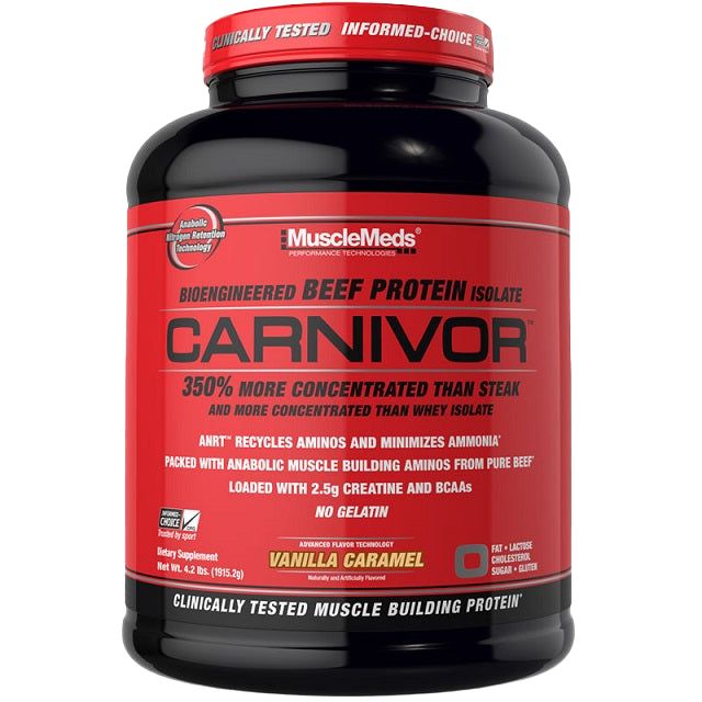 MuscleMeds Carnivor, Vanilla Caramel - 1915 grams