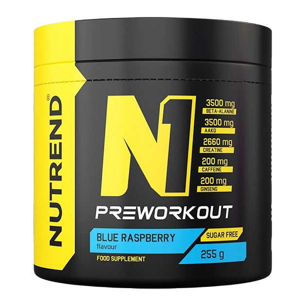 Nutrend N1 PreWorkout Blue Raspberry  255g