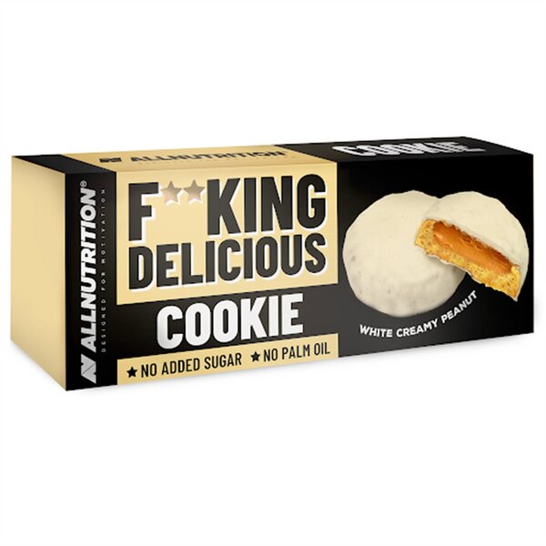 Allnutrition Fitking Delicious Cookie White Creamy Peanut 128g - Health Foods at MySupplementShop by Allnutrition