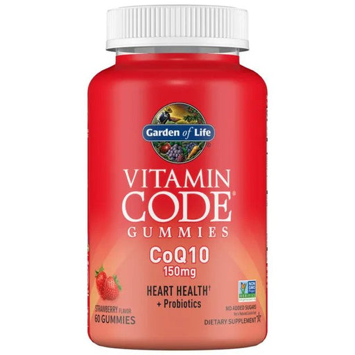 Garden of Life Vitamin Code CoQ10 Strawberry  60 gummies - Health and Wellbeing at MySupplementShop by Garden of Life