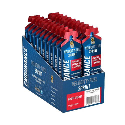 Applied Nutrition Endurance Sprint Isotonic Energy Gel + Caffeine, Fruit Burst - 20 x 60g