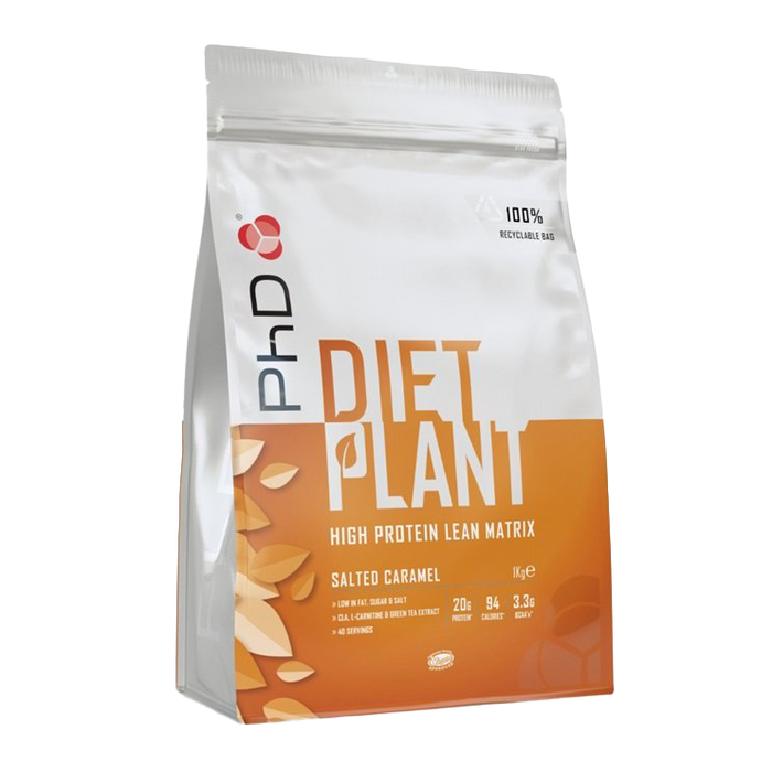 PhD Diet Plant, Salted Caramel 1000g