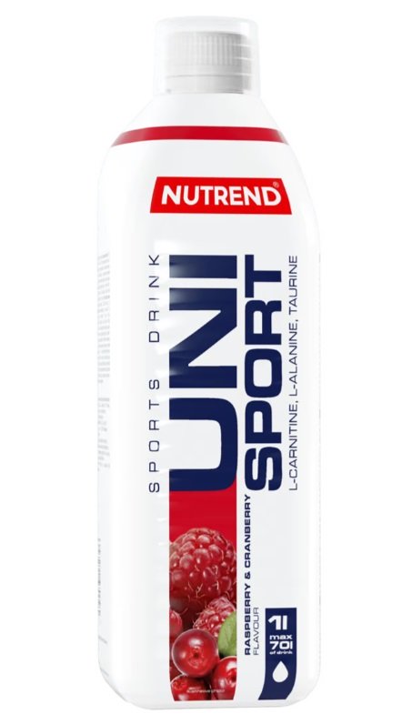 Nutrend Unisport, Raspberry & Cranberry - 1000ml Best Value Sports Supplements at MYSUPPLEMENTSHOP.co.uk