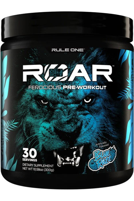 Rule One Roar, Blue Razz - 300g - Nutritional Supplement at MySupplementShop by Rule1