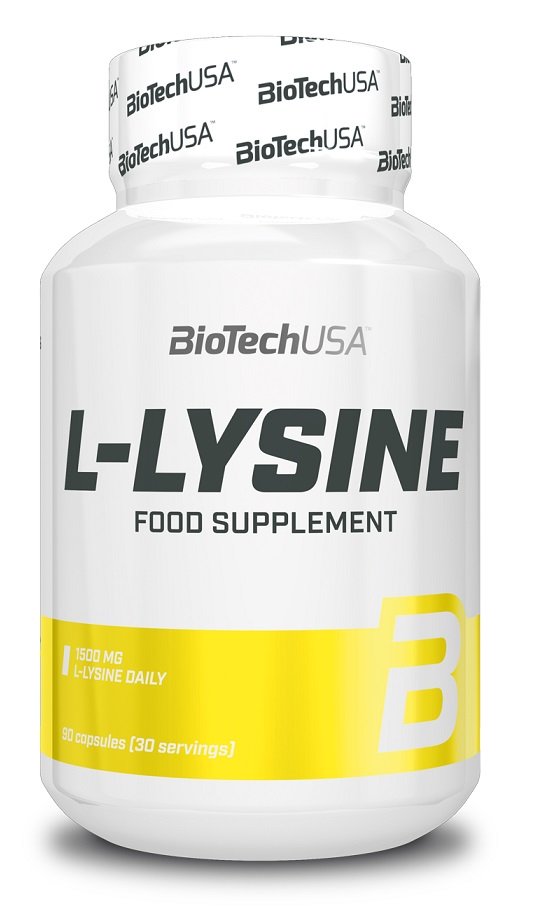 BioTechUSA L-Lysine - 90 caps Best Value Sports Supplements at MYSUPPLEMENTSHOP.co.uk