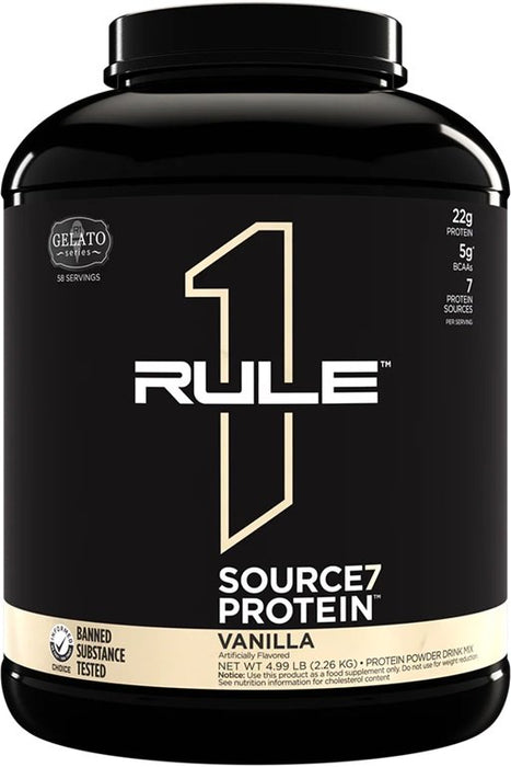 Rule One Source7 Protein, Vanilla Gelato
