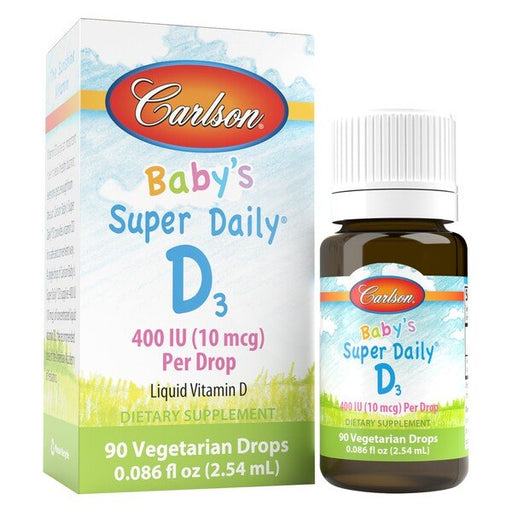 Baby's Super Daily D3, 400 IU - 2.54 ml. | Premium Sports Drink at MYSUPPLEMENTSHOP.co.uk