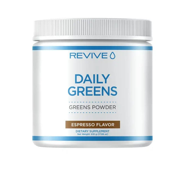 Daily Greens Powder, Espresso - 510g - Sports Nutrition at MySupplementShop by Revive