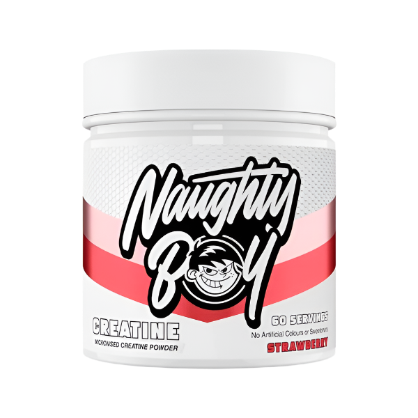 Naughty Boy® Micronised Flavoured Creatine Powder (300g)