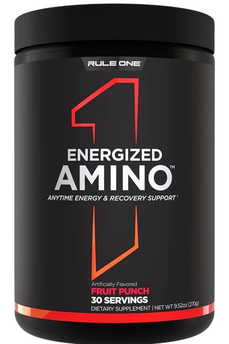 Rule One Energized Amino, Fruit Punch 270g