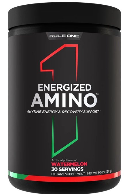 Rule One Energized Amino, Watermelon 270g - Sports Supplements at MySupplementShop by Rule One