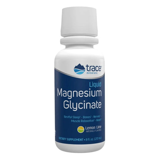 Trace Minerals Liquid Magnesiumglycinate, Lemon Lime 237 ml